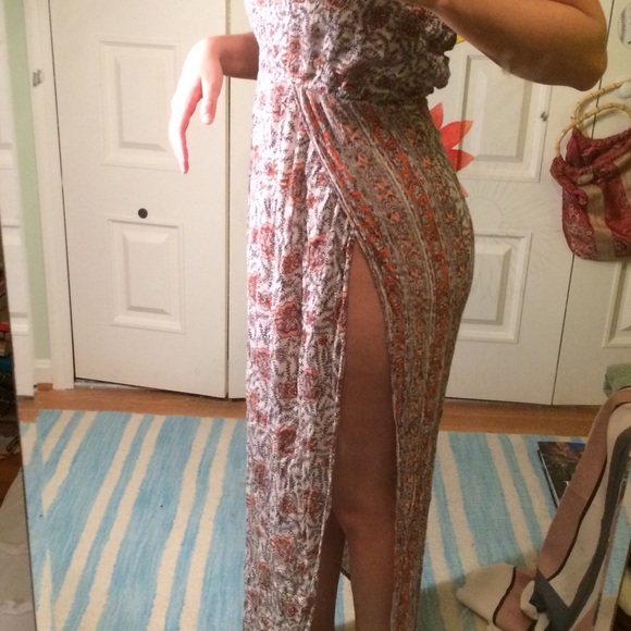 Urban Outfitters double slit maxi dress - Picture 4 of 4
